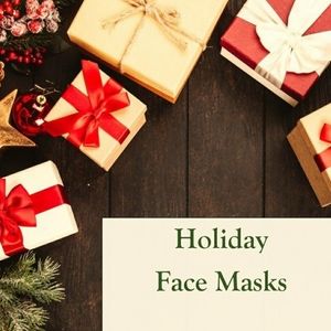 Christmas face masks